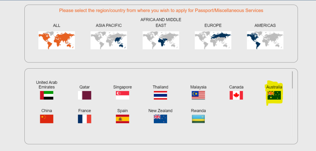 Website https embassy passportindia gov in